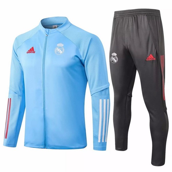 Tuta Calcio Real Madrid 20/21 Grigio Blu Luce